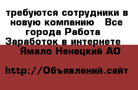 требуются сотрудники в новую компанию - Все города Работа » Заработок в интернете   . Ямало-Ненецкий АО